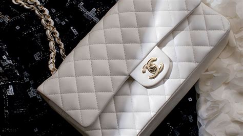 chanel 11 12 bag white.